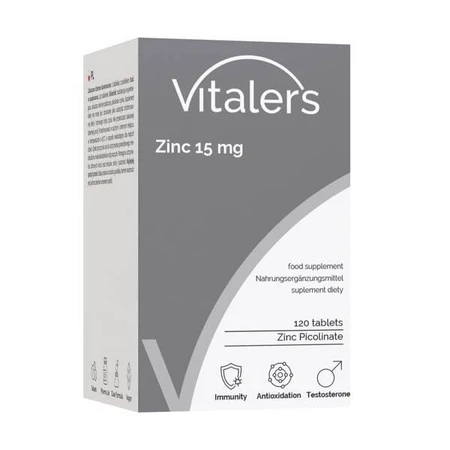 Vitaler's Zinc 15 mg, tablets, 120 pcs.