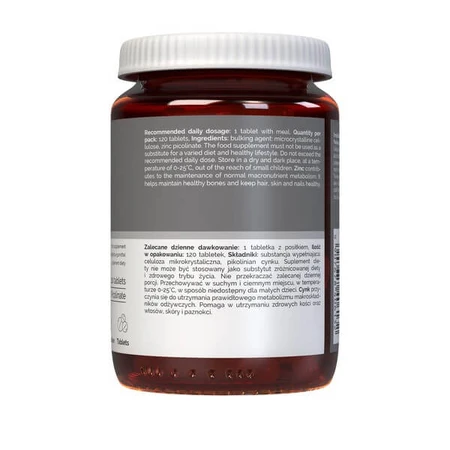Vitaler's Zinc 15 mg, tablets, 120 pcs.