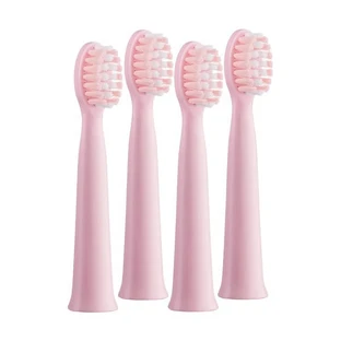 Vitammy Harmony, Zahnbürstenaufsätze, rosa, 4 Stück.