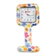 GIMA Nursing watch-flowers fantasy Nursing watch-square silicone watch