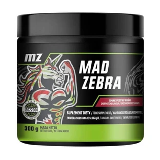MZ Mad Zebra, Pulver, Kirschkerngeschmack, 300 g