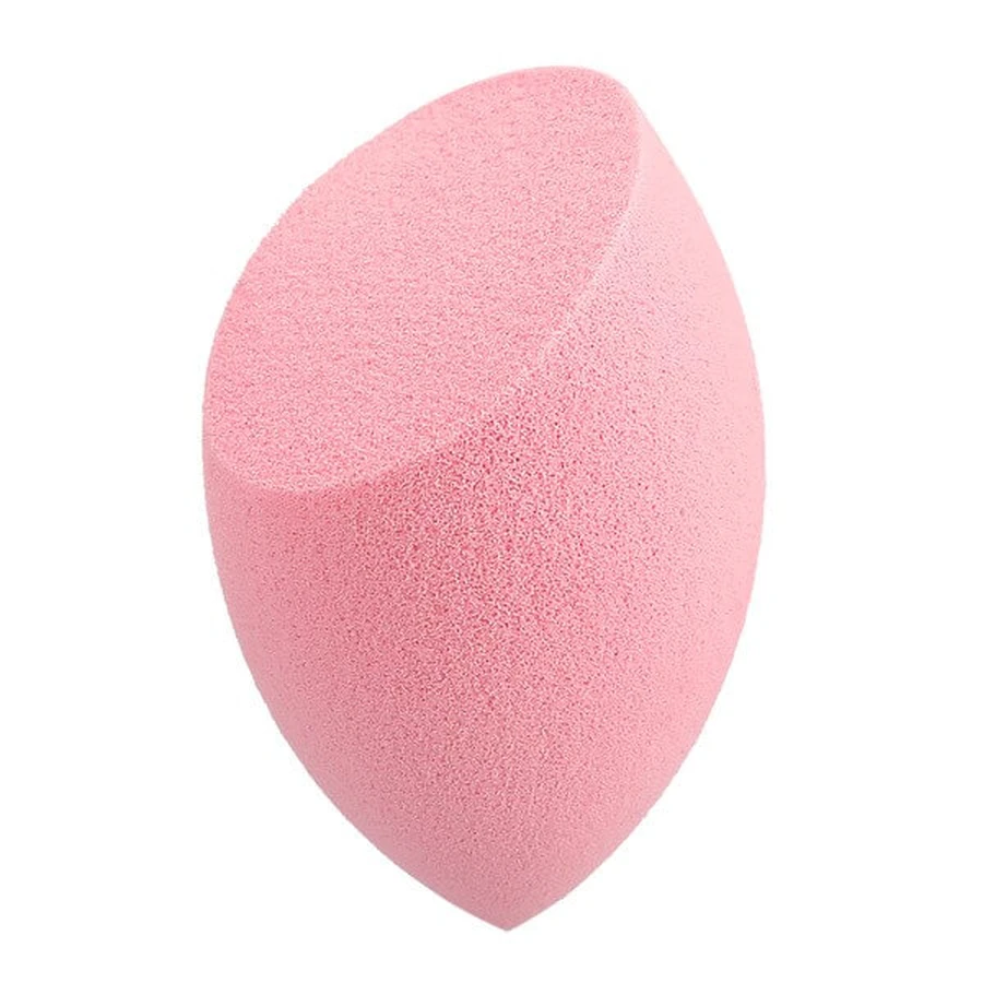 Ilu Makeup Schwamm, oliv geschnitten, rosa, 1 Stk.