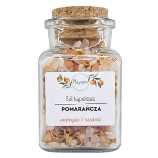 Mayram, sal de baño, Naranja, 170 g