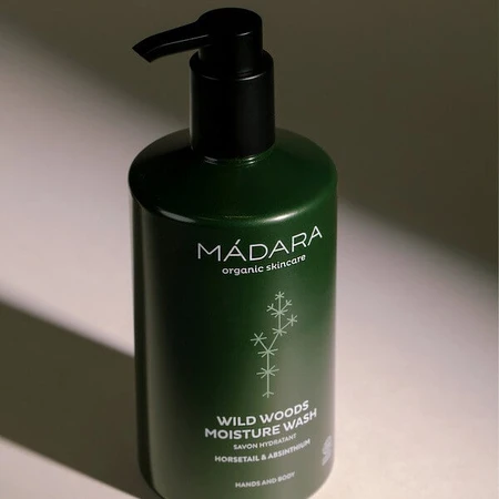 Madara Wild Woods Moisture Wash, douche- en handwasgel, 500 ml