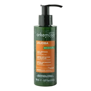 Green Arkemusa Milano Jojoba Curl Defining Cream, crema definidora de rizos, 150 ml