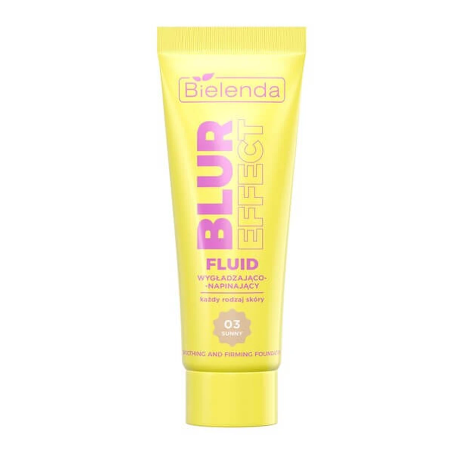 Bielenda Blur Effect, glättendes und straffendes Fluid, 03 Sunny, 30 ml