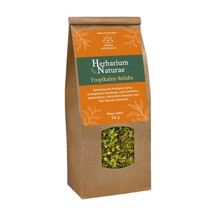 Green Mornings, Herbarium Naturae, Tropical Relaxation, composition à base de thé noir, 50 g.