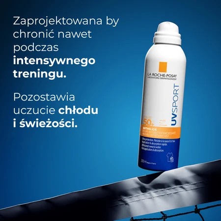 La Roche-Posay Anthelios UVSPORT, bruma refrescante invisible FPS 50+, 200 ml