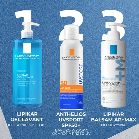 La Roche-Posay Anthelios UVSPORT, bruma refrescante invisible FPS 50+, 200 ml