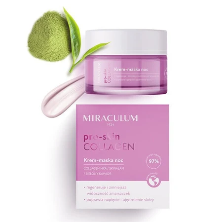 Miraculum Pro-Skin Collagen, crème - masque de nuit, 50 ml