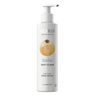 Mossa, creamy cleansing foam with white currant, 190 ml