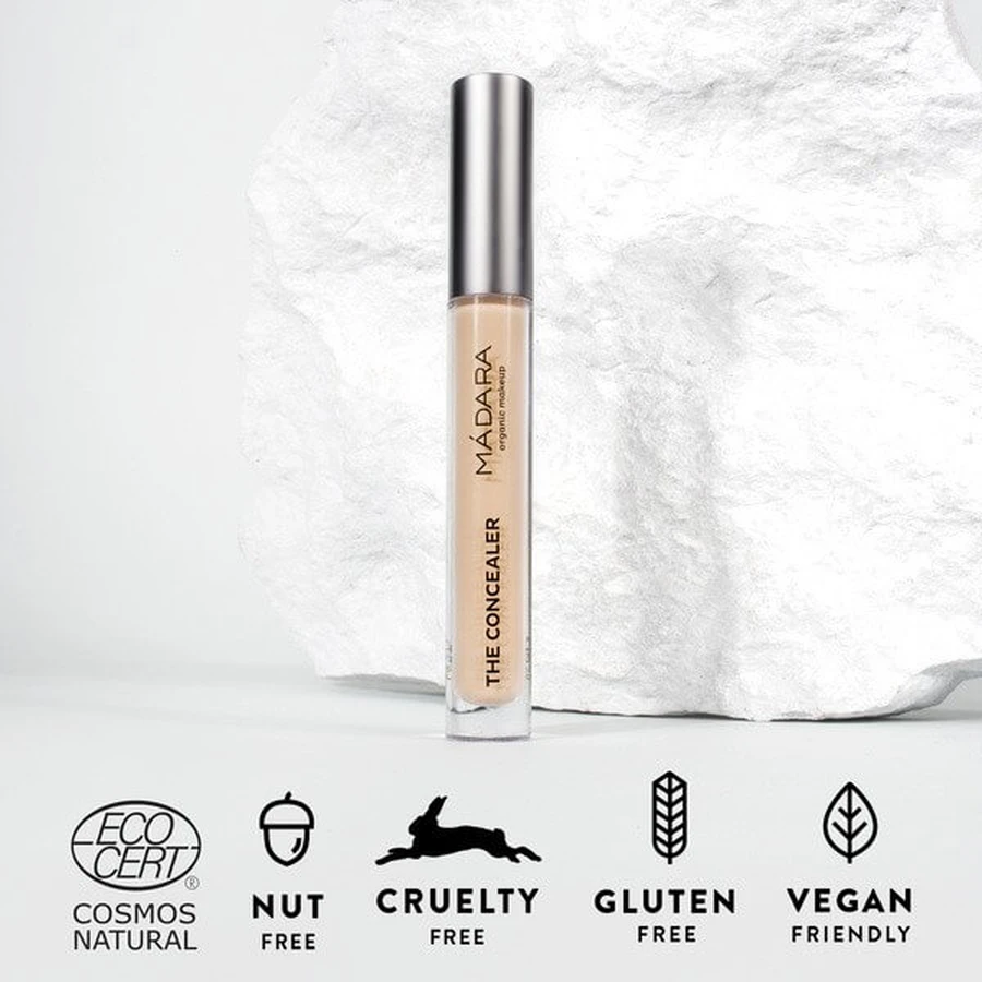 Madara Luminous Perfecting Concealer, Abdeckstift, Honig 35, 4 ml