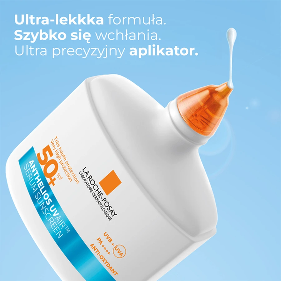 La Roche-Posay Anthelios UV AIR, ultra-leichtes Schutzserum SPF 50+, 50 ml