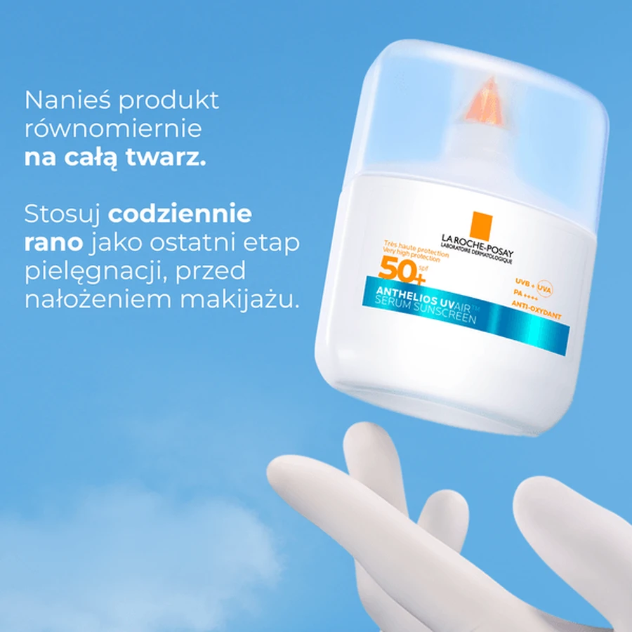 La Roche-Posay Anthelios UV AIR, ultra-leichtes Schutzserum SPF 50+, 50 ml