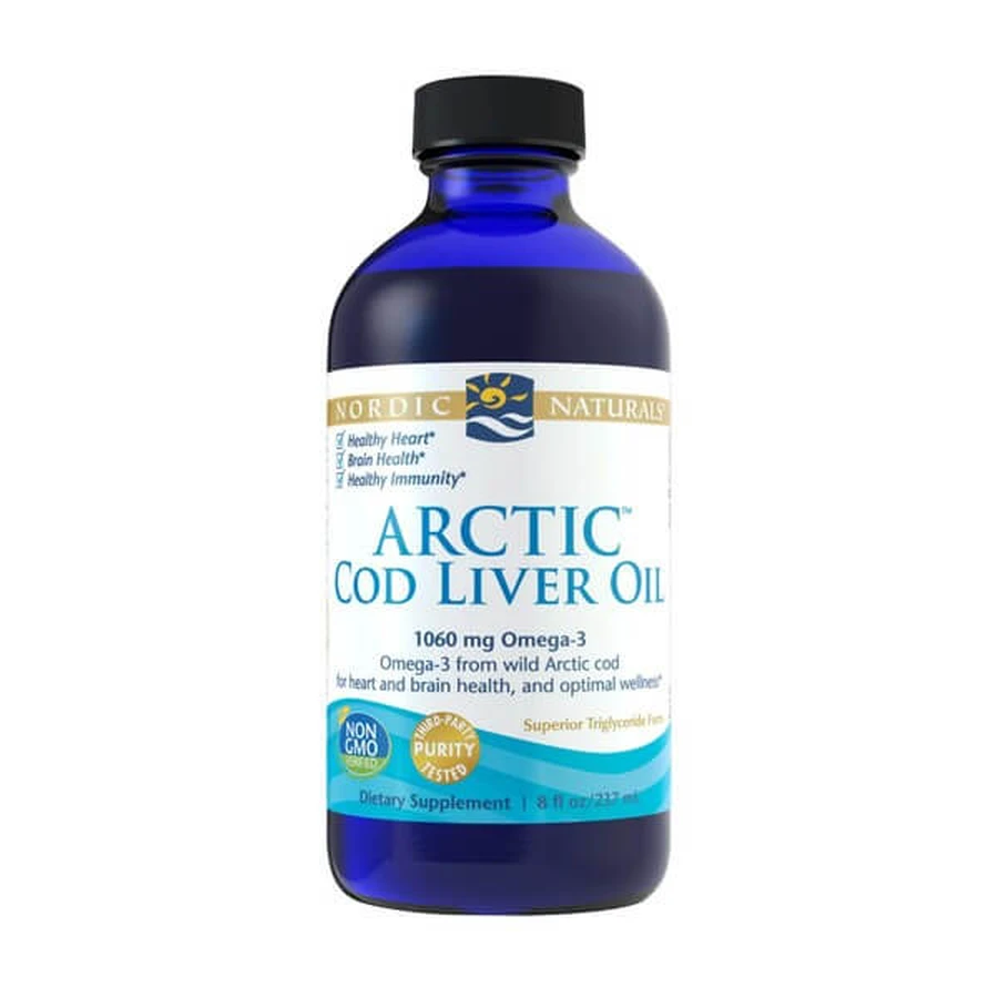 Arktischer Lebertran 1060 mg, nicht aromatisiert, flüssig, 237 ml