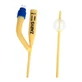 Umriss, urologischer Foley'a-Katheter, Zwei-Wege mit Kunststoffventil, CH 8/3-5 ml, 1 St.