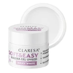 Claresa Soft&amp;Easy Builder Gel, nagelopbouwgel, Melkwit, 12 g