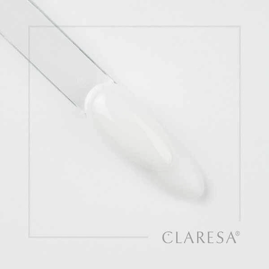 Claresa Soft&amp;Easy Builder Gel, nagelopbouwgel, Melkwit, 12 g