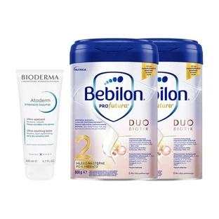 Lote de 2 x Bebilon PROfutura DUOBIOTIK 2 + Bioderma Atoderm Intensive baume