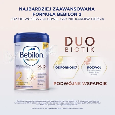 Lote de 2 x Bebilon PROfutura DUOBIOTIK 2 + Bioderma Atoderm Intensive baume