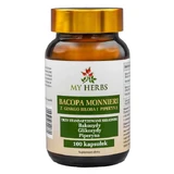 Bio Herbs Bacopa Monnieri mit Ginkgo Biloba und Piperin, Kapseln, 100 Stück.