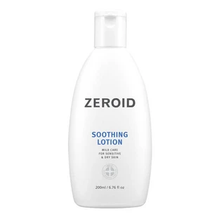 Zeroid Beruhigende Lotion, Emulsion für trockene, gereizte und empfindliche Haut, 200 ml