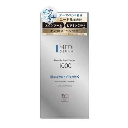 Momotani Medi Derma Needle Pore Serum 1000, micro-needle pore tightening serum, 12 g