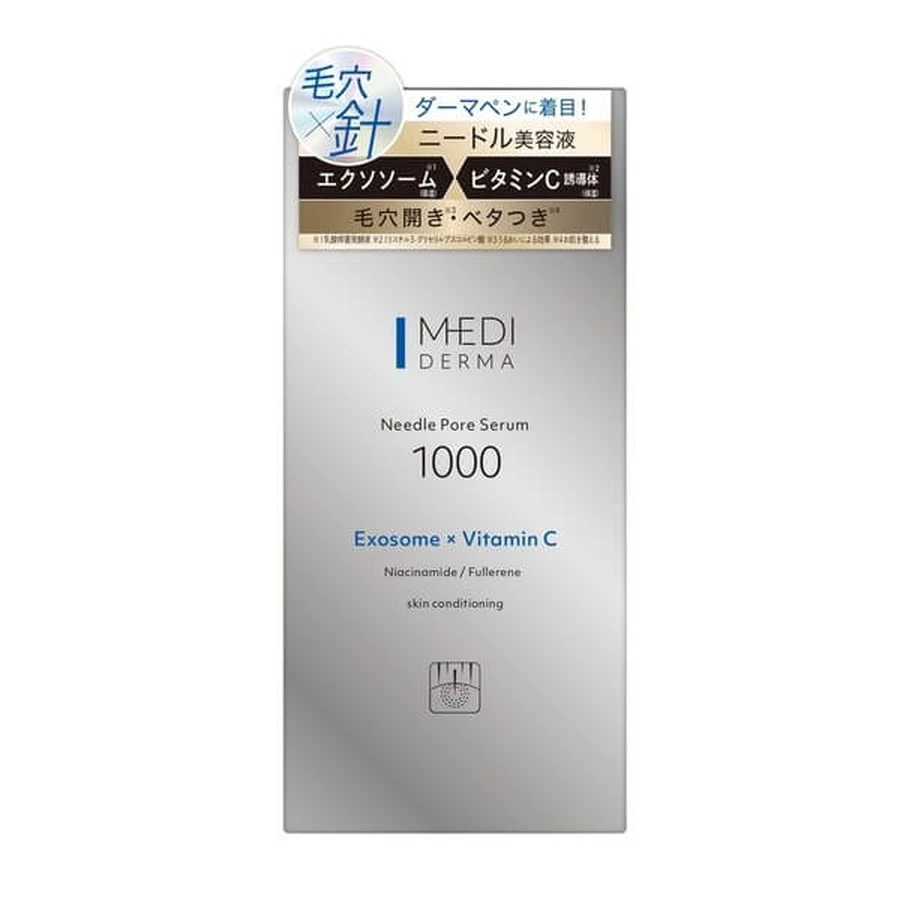 Momotani Medi Derma Needle Pore Serum 1000, micro-needle pore tightening serum, 12 g