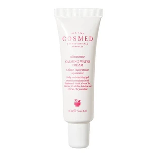 Cosmed Ultrasense, Crema Agua Calmante, crema facial calmante para pieles sensibles, 30 ml