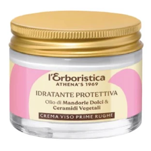 L'Erboristica, crème pour le visage pour les premières rides à l'huile d'amande douce, 50 ml