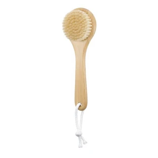 Lussoni, brosse pour le corps en bambou avec manche, 1 pièce.