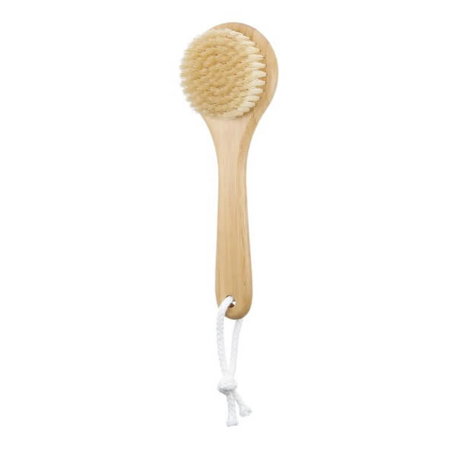 Lussoni, brosse pour le corps en bambou avec manche, 1 pièce.