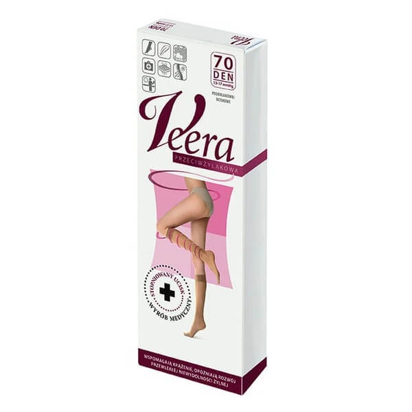 Veera Anti-Hyperhidrosis, knee socks, 70 DEN, solei, size 3/4 (39-41)