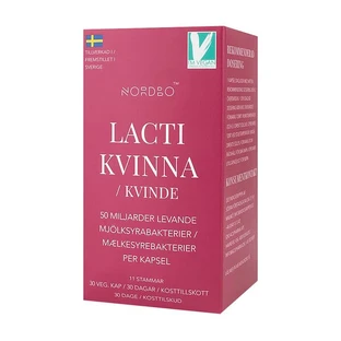 Nordbo Lacti Kvinna, capsules, 30 st.