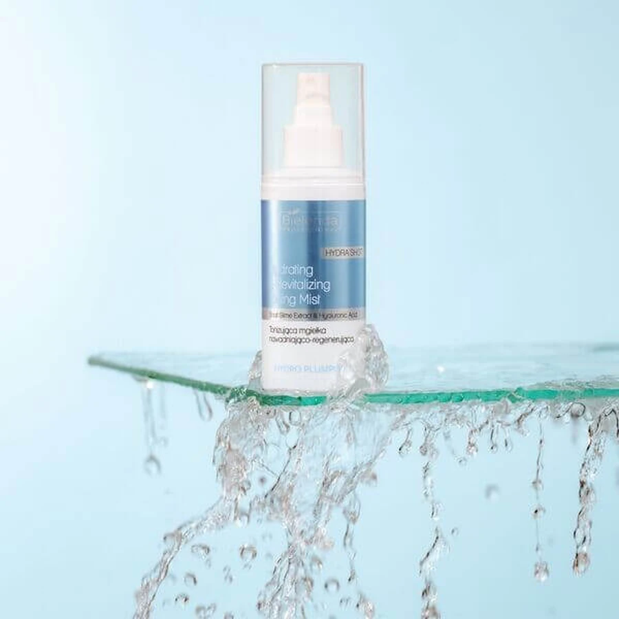 Bielenda Hydro Plumping, bruma tónica hidratante y regeneradora, 150 ml