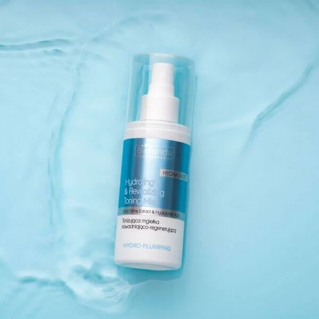 Bielenda Hydro Plumping, bruma tónica hidratante y regeneradora, 150 ml