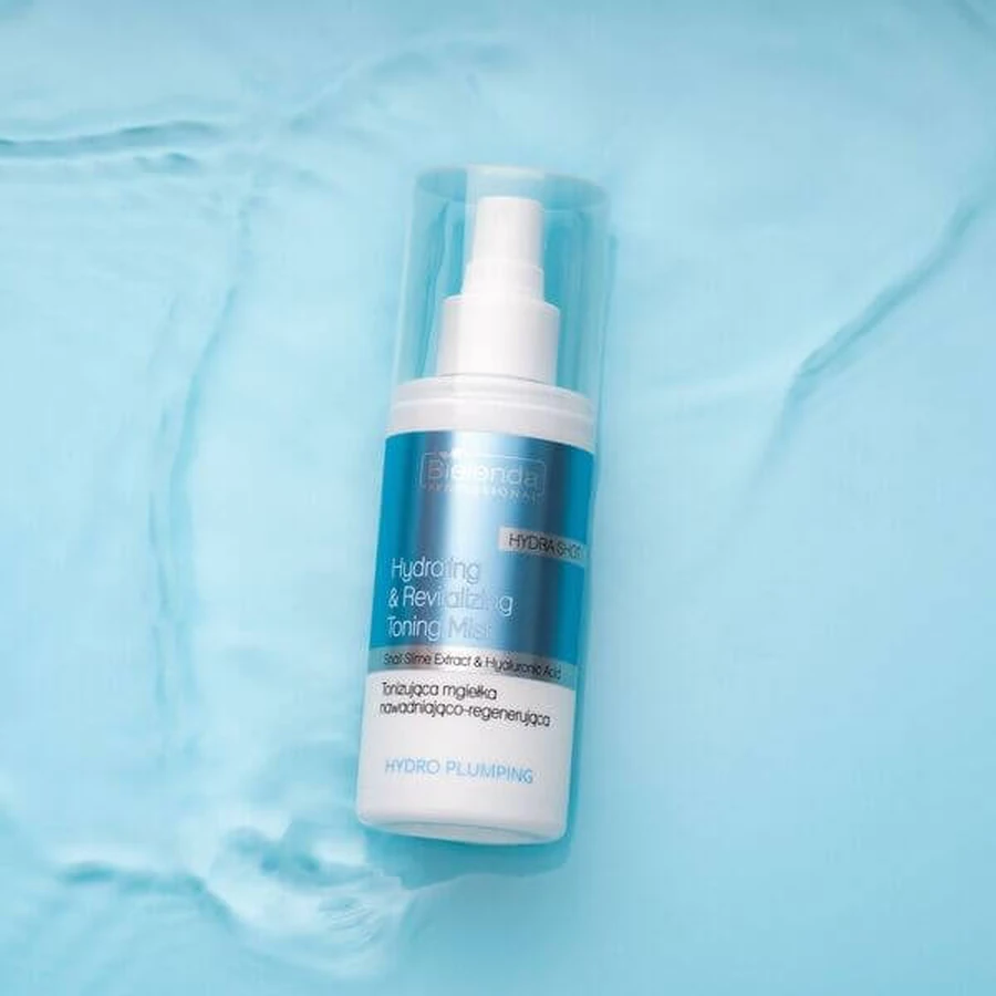 Bielenda Hydro Plumping, bruma tónica hidratante y regeneradora, 150 ml