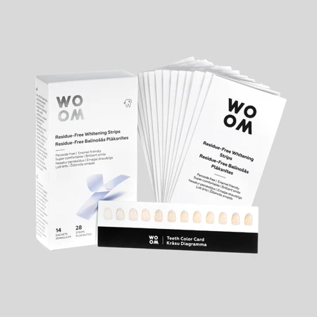 Woom, Tandenbleekstrips, 28 stuks.