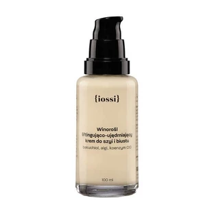Iossi Vine, crema lifting y reafirmante para cuello y busto con bacchio, 100 ml