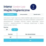Inteno Comfort Lady, sanitary briefs, size M, 7 pcs.