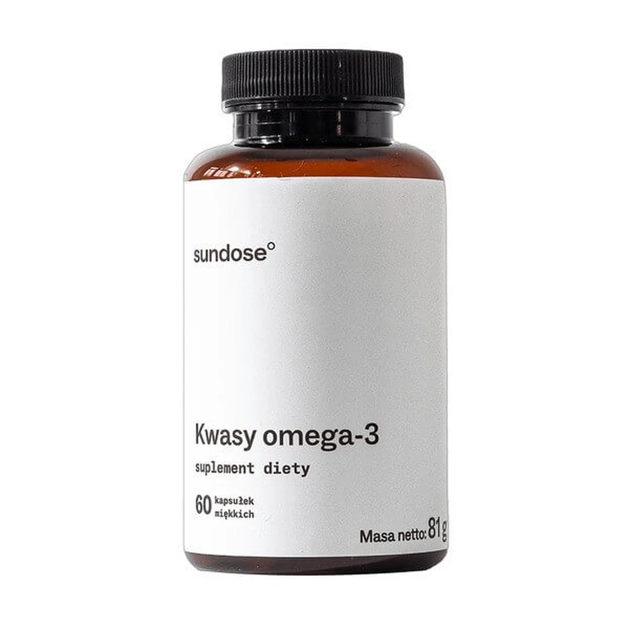 Sundose Omega-3 zuren, zachte capsules, 60 st.