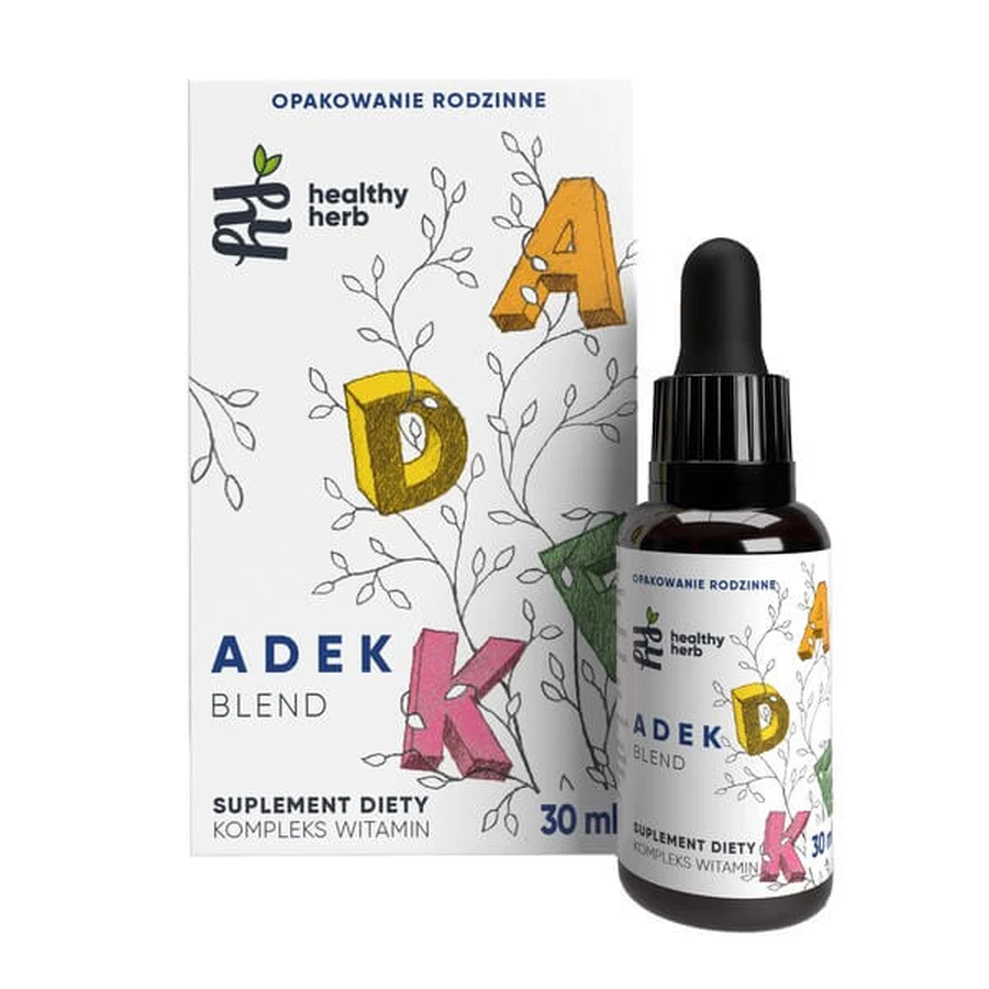 Gezond Kruid ADEK Mengsel, druppels, 30 ml.