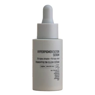 Nerds. Hyperpigmentation, serum for hyperpigmentation with alpha-arbutin and kojic acid, 30 ml.