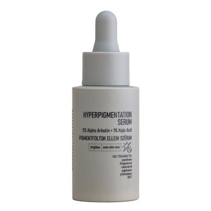 Nerds. Hyperpigmentation, serum for hyperpigmentation with alpha-arbutin and kojic acid, 30 ml.