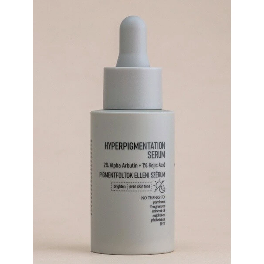 Nerds. Hyperpigmentation, serum for hyperpigmentation with alpha-arbutin and kojic acid, 30 ml.