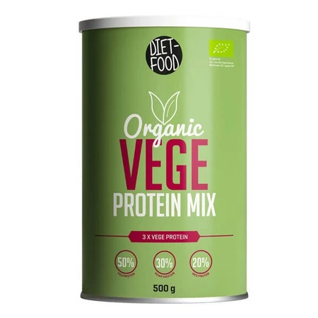 Diet-Food, Bio Vege Protein Mix, protéines, 500 g