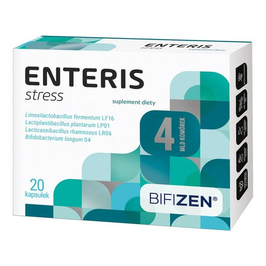 Enteris Stress, capsule, 20 buc.