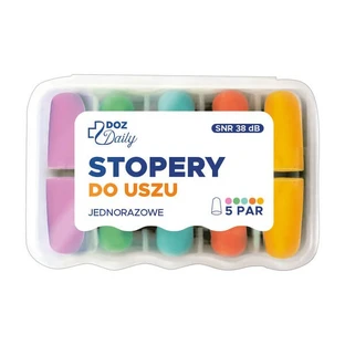 DOZ Daily Ear Stoppers, 5 pairs