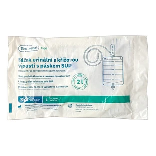 Sac de collecte d'urine avec valve et sangle SUP, 2 l, 1 pc.