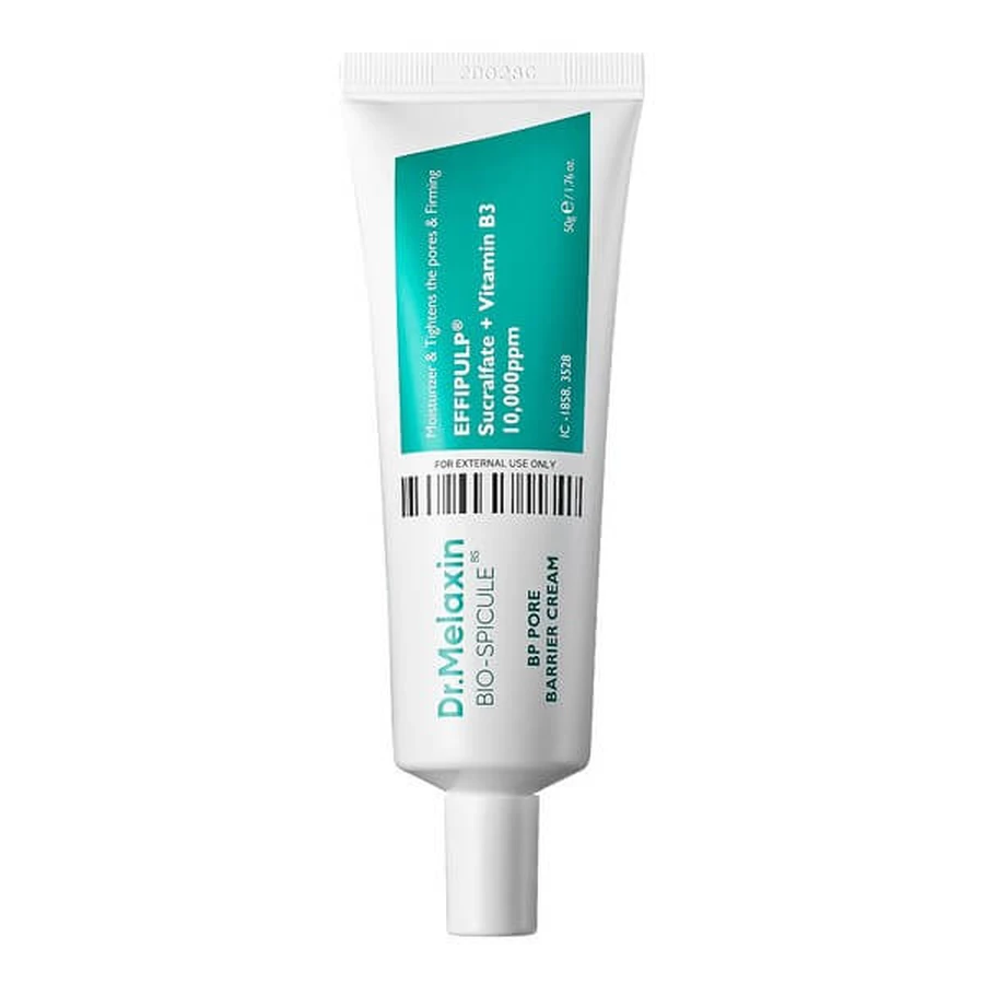 Dr.Melaxin BP Pore Barrier Cream, eine porenverengende Creme mit Bio-Kügelchen, 50 g